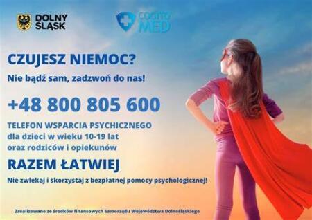 ''Razem łatwiej'' - wsparcie psychologiczne. 