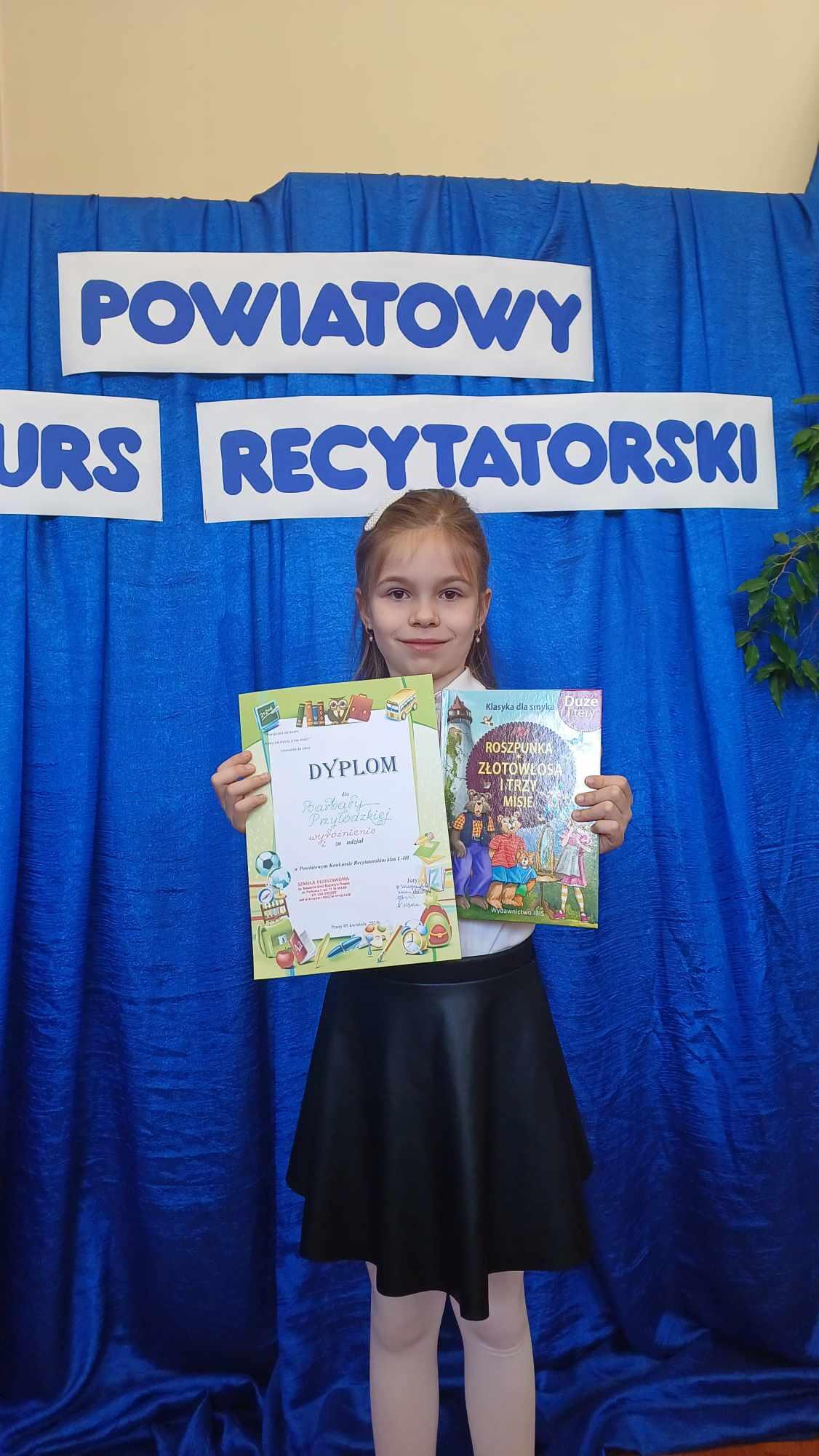 POWIATOWY KONKURS RECYTATORSKI PT. ,,ZWIERZĘTA, PTAKI I ZWIERZAKI''