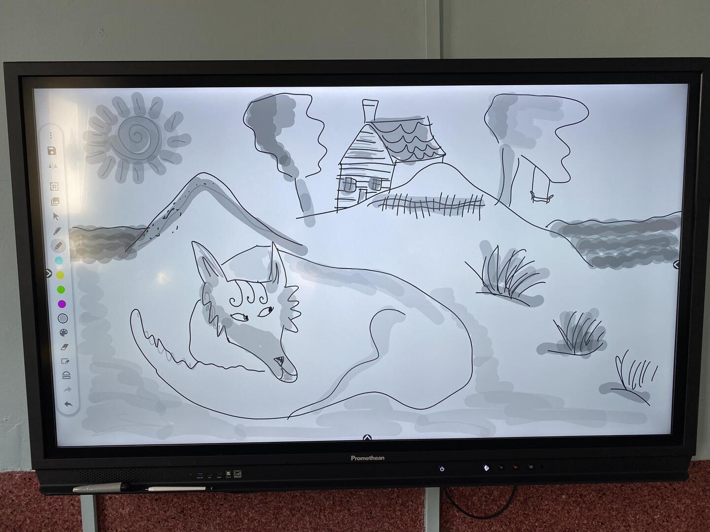NASZE LEKTURY - LAPBOOK ''PIASKOWY WILK''