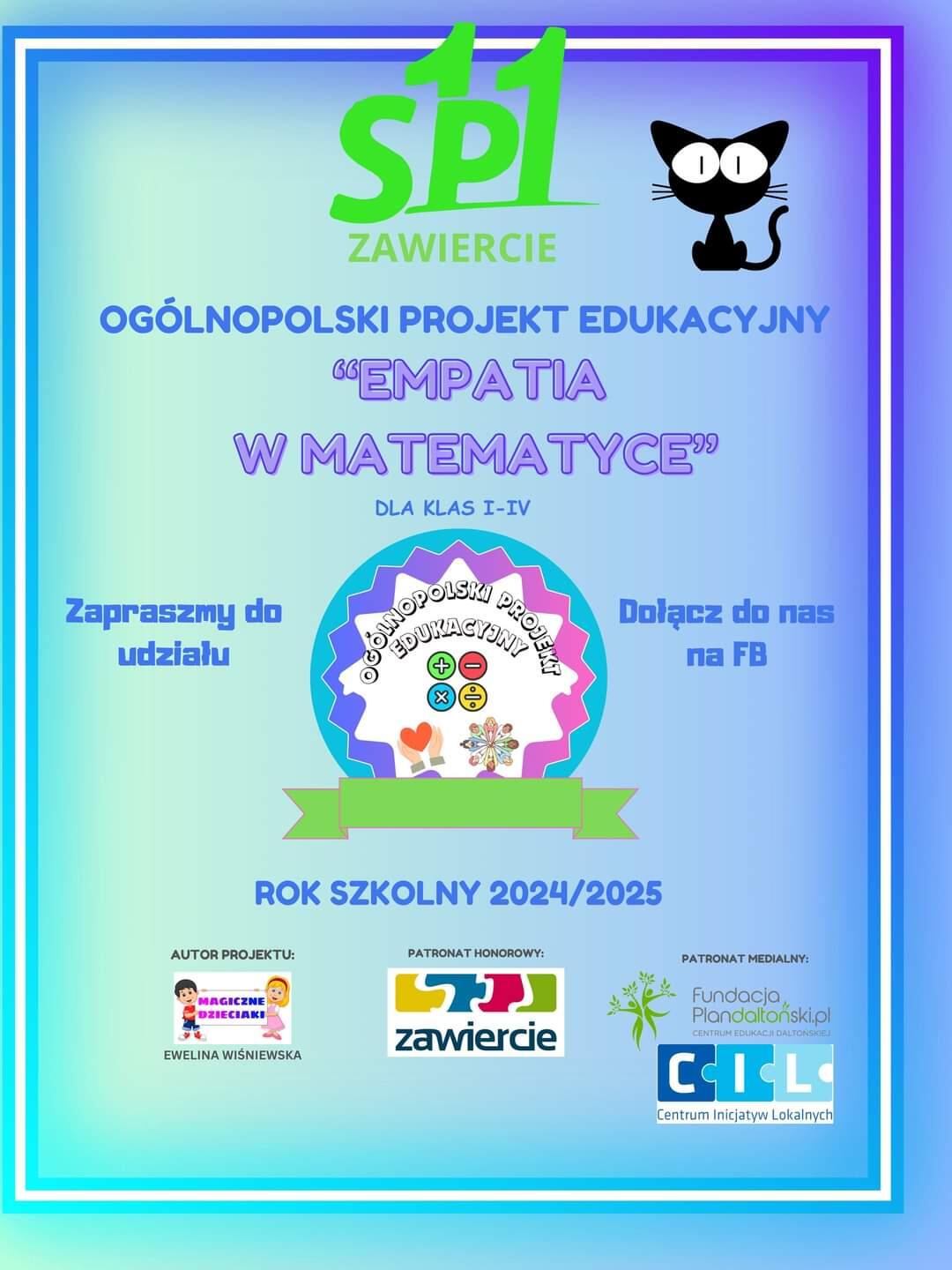 OGÓLNOPOLSKI PROJEKT EDUKACYJNY ,,EMPATIA W MATEMATYCE''