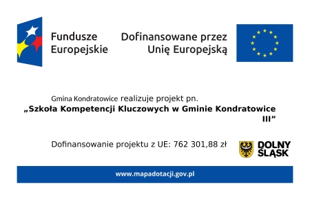 Szkoła Kompetencji Kluczowych w Gminie Kondratowice III