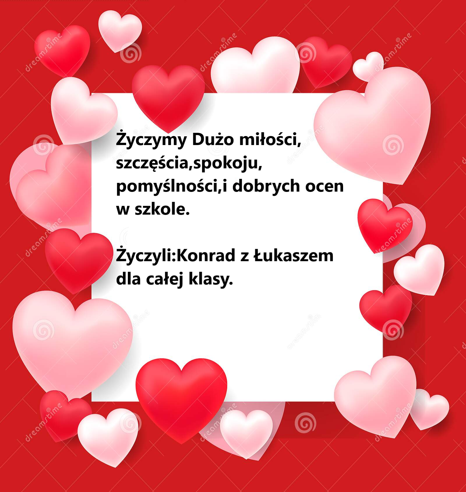 Walentynki 14 lutego 2021