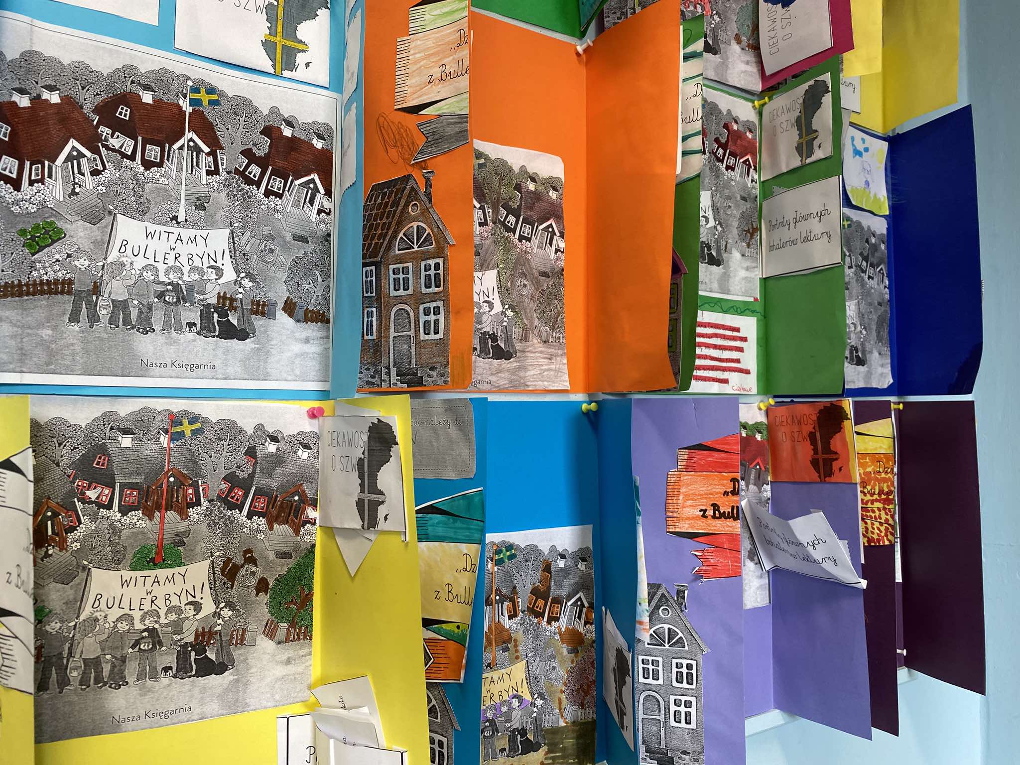 NASZE LEKTURY - LAPBOOK ''DZIECI Z BULLERBYN''
