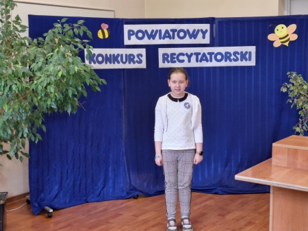 Powiatowy Konkurs Recytatorski Prusy