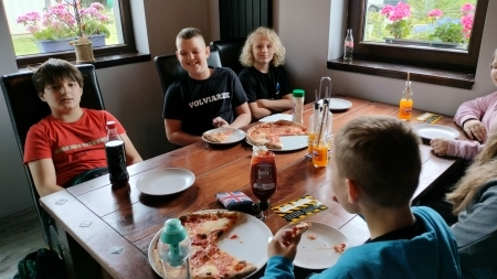 Wyjście na lody i pizze