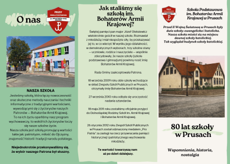 10 X 2025  - Obchody 80-tej rocznicy powstania szkoły