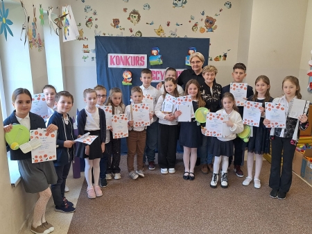 SZKOLNY KONKURS RECYTATORSKI KLAS 1-3