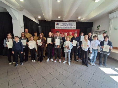 POWIATOWY TURNIEJ WIEDZY POŻARNICZEJ