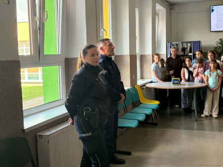 SPOTKANIE Z POLICJĄ - TYDZIEŃ DLA BEZPIECZEŃSTWA