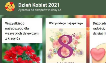 Dzień kobiet w naszej klasie