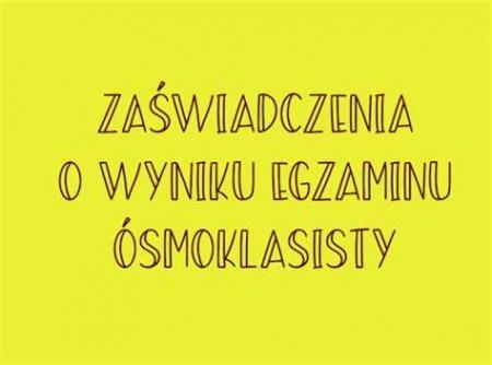 Wyniki egzaminów