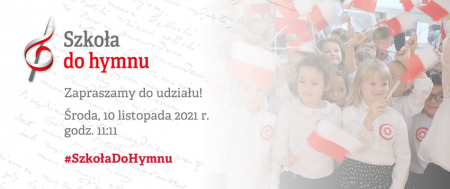 JUŻ PO RAZ KOLEJNY WEŹMIEMY UDZIAŁ W AKCJI MEiN SZKOŁA DO HYMNU 2021