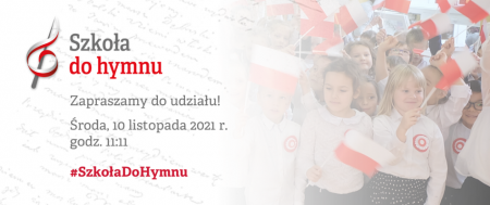  JUŻ PO RAZ KOLEJNY WEŹMIEMY UDZIAŁ W AKCJI MEiN SZKOŁA DO HYMNU 2021