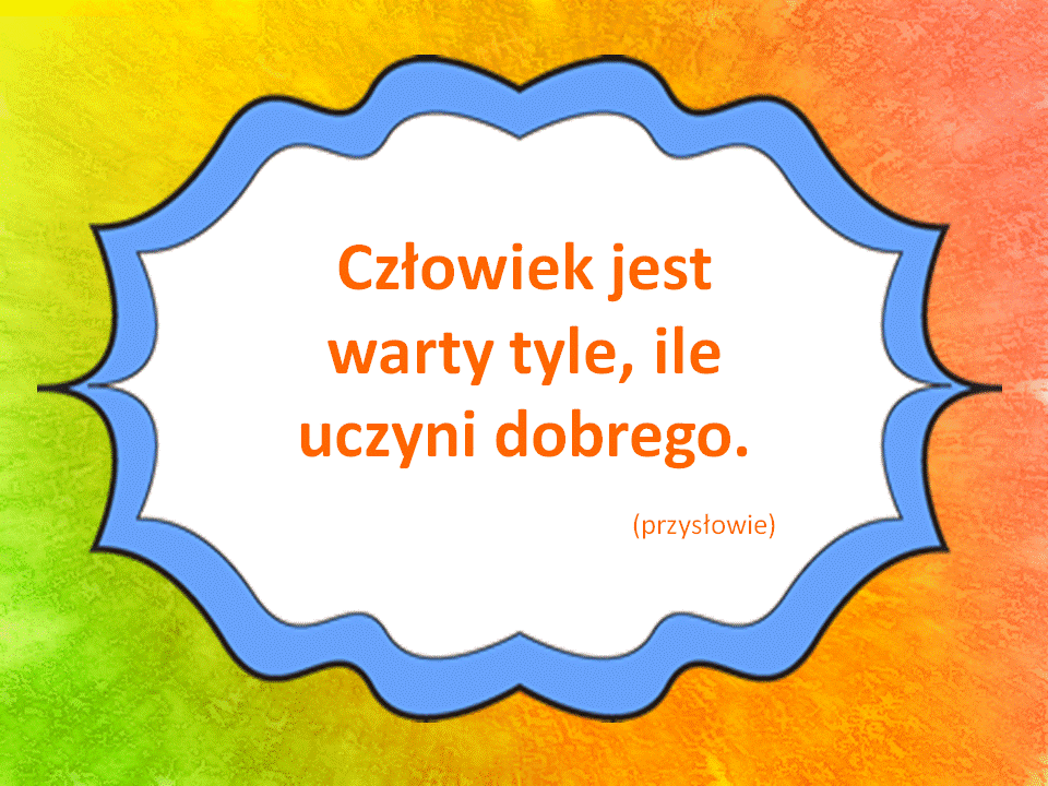 Światowy Dzień Życzliwości- 19 listopada