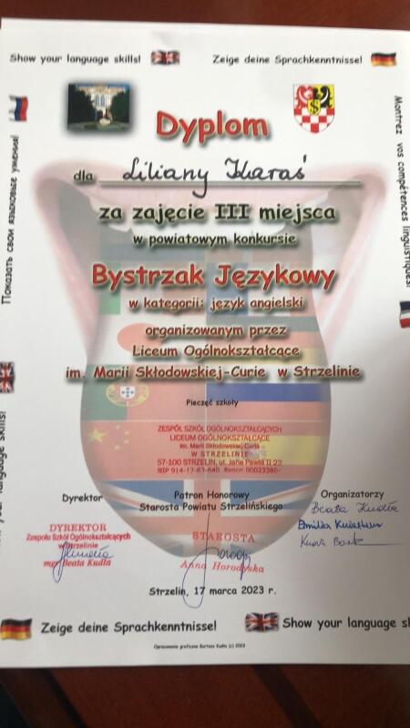 LILA KARAŚ -BYSTRZAK JĘZYKOWY! ...
